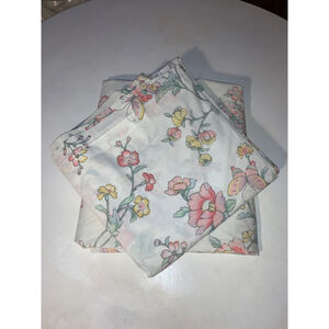 Unbranded Queen Bedding Sheets White Pink Floral Butterfly